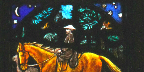 Geraldton Le Caille Memorial window detail
