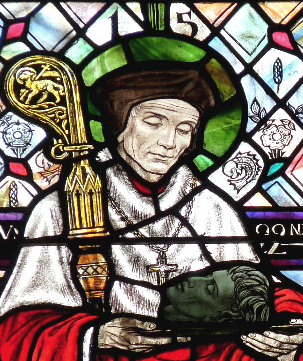 St John Fisher contemplates the head of The Baptist