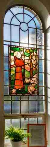 St Hugh Letchworth St Francis glass 2