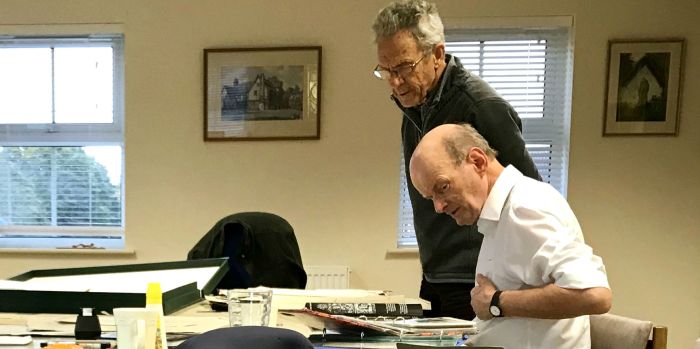 Arthur and Roger Hall piece together the puzzles