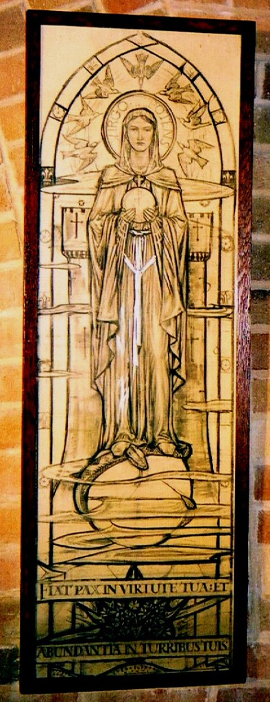 Cartoon of Virgo Potens at Harlescott 