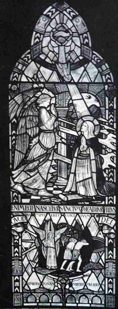 Annunciation cartoon Birkenhead